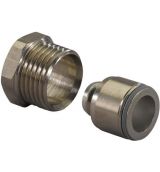 Heimeier Knelset Alu/Pex - 1/2" voor buis 16mm