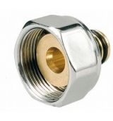 Jaga adapter M24 x 16/2mm Alu/Pex vernikkeld