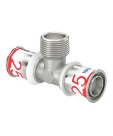 Uponor T-stuk 25x3/4x25 mm