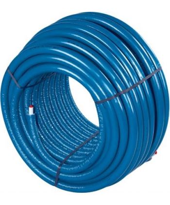 16mm x 2,00 - Lengte: 100 meter - Blauw - Unipipe Alu/Pex