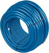 16mm x 2,00 - Lengte: 100 meter - Blauw geïsoleerd 4mm - Unipipe Alu/Pex