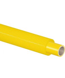 Gasleiding geel 20mm x 2,25 - Lengte: 100 meter - Uponor