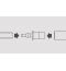 Aspen Xtra verloop 20 mm naar tule 6-10 mm-tekening