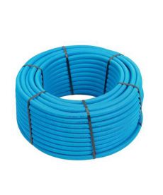 16mm x 2,0 - Lengte: 50 m - incl. Mantel blauw - Henco Alu/Pex