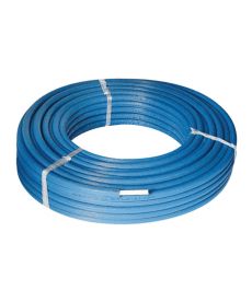 16mm x 2,0 - Lengte: 100 m - incl. isolatie 6mm blauw - Henco Alu/Pex