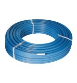 20mm x 2,0 - Lengte: 50 m - incl. isolatie 6mm blauw - Henco Alu/Pex