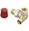 Danfoss RA-N thermostaatkraan 1/2" dubbelhaaks links - 013G0234