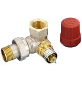 Danfoss RA-N thermostaatkraan 1/2" dubbelhaaks links