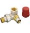 Danfoss RA-N thermostaatkraan 1/2" dubbelhaaks links - 013G0234