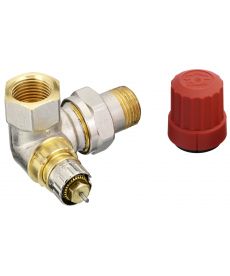 Danfoss RA-N thermostaatkraan 1/2" dubbelhaaks rechts - 013G0233