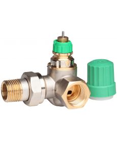 Danfoss RA-DV thermostaatkraan 1/2" dubbelhaaks rechts - 013G7719