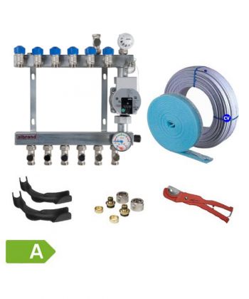 Vloerverwarming hoofdverwarming set tot 30 m²