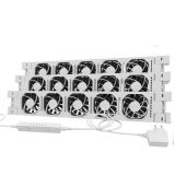 Heatfan 5 - Trio Set - inclusief smartcontroller + voeding