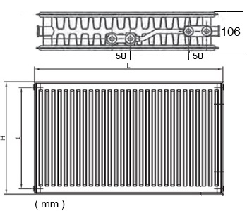 Thermrad S-8 raamradiator